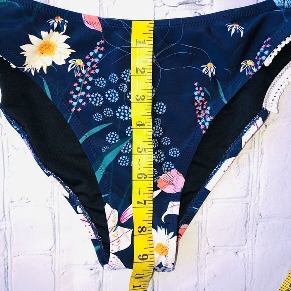 𝅺NWT Womens Large Cupshe Live Life On The Beach Bikini Bottoms - Picture 5 of 6